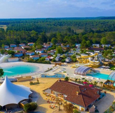 Chalet Camping Les Vignes Lit-et-Mixe Luaran gambar