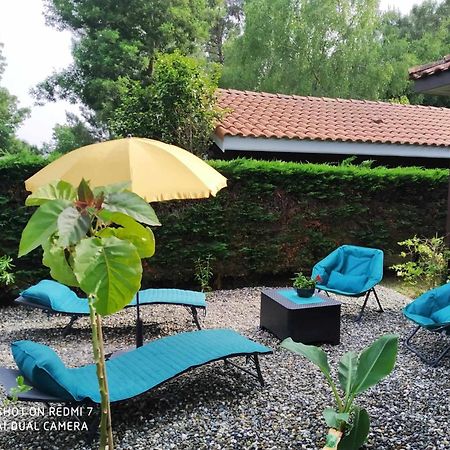 Chalet Camping Les Vignes Lit-et-Mixe Luaran gambar