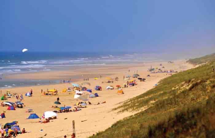 Chalet Camping Les Vignes Lit-et-Mixe Luaran gambar