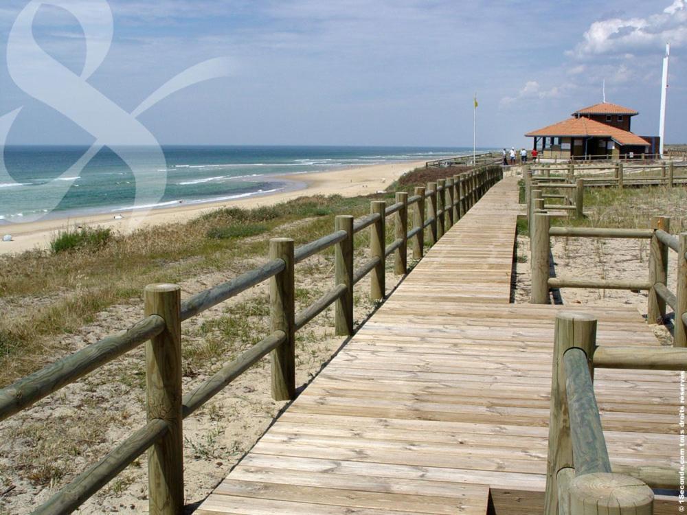Chalet Camping Les Vignes Lit-et-Mixe Luaran gambar