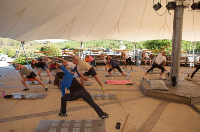 Chalet Camping Les Vignes Lit-et-Mixe Luaran gambar
