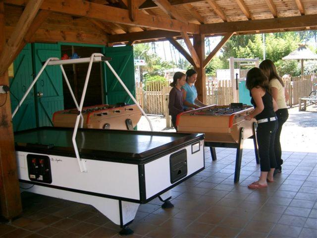 Chalet Camping Les Vignes Lit-et-Mixe Luaran gambar
