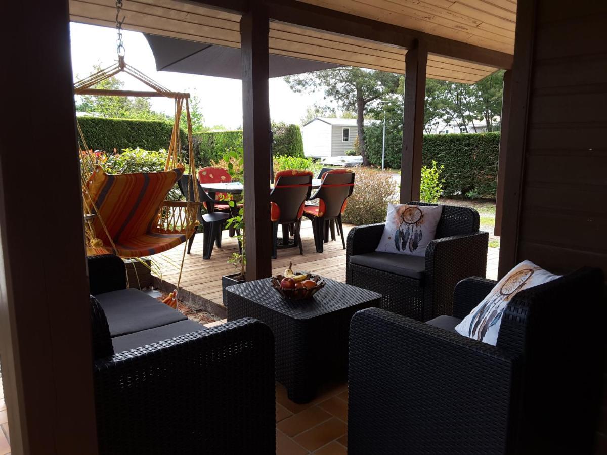 Chalet Camping Les Vignes Lit-et-Mixe Luaran gambar