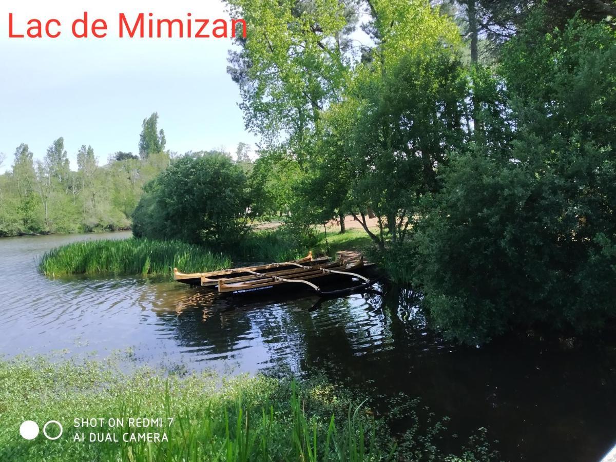 Chalet Camping Les Vignes Lit-et-Mixe Luaran gambar