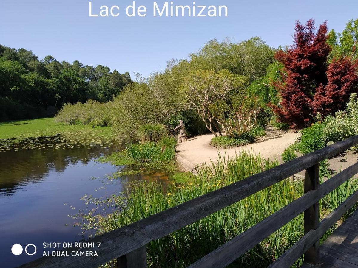 Chalet Camping Les Vignes Lit-et-Mixe Luaran gambar