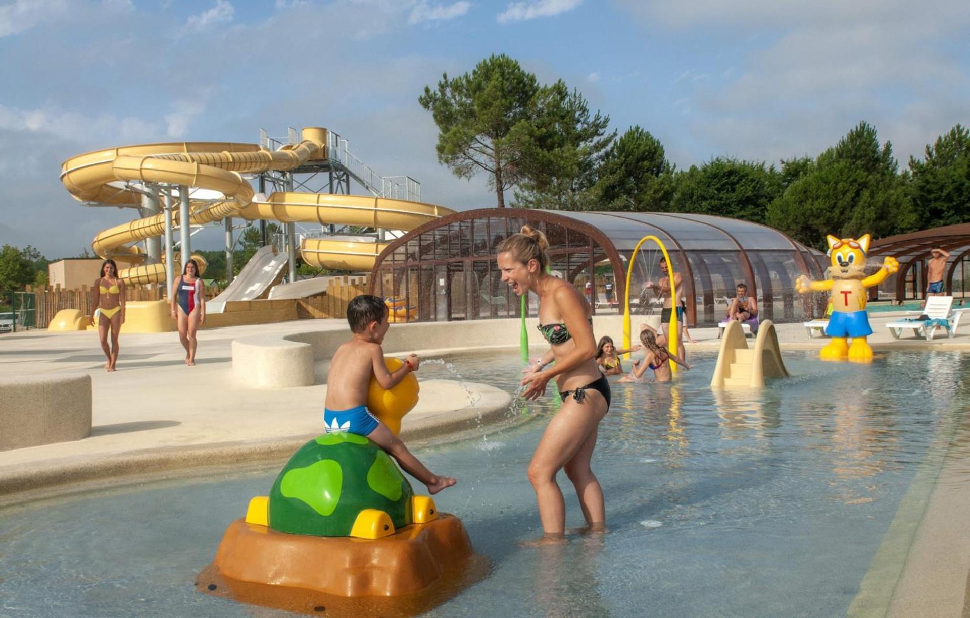 Chalet Camping Les Vignes Lit-et-Mixe Luaran gambar