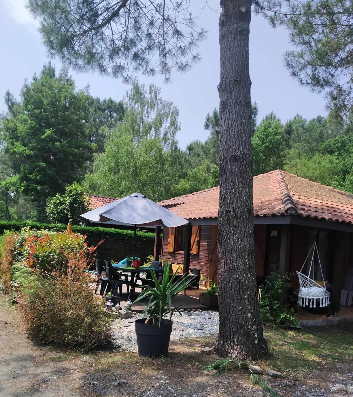 Chalet Camping Les Vignes Lit-et-Mixe Luaran gambar